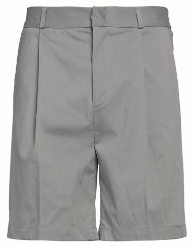 Kiefermann Man Shorts & Bermuda Shorts Grey Cotton, Polyester, Elastane Cover