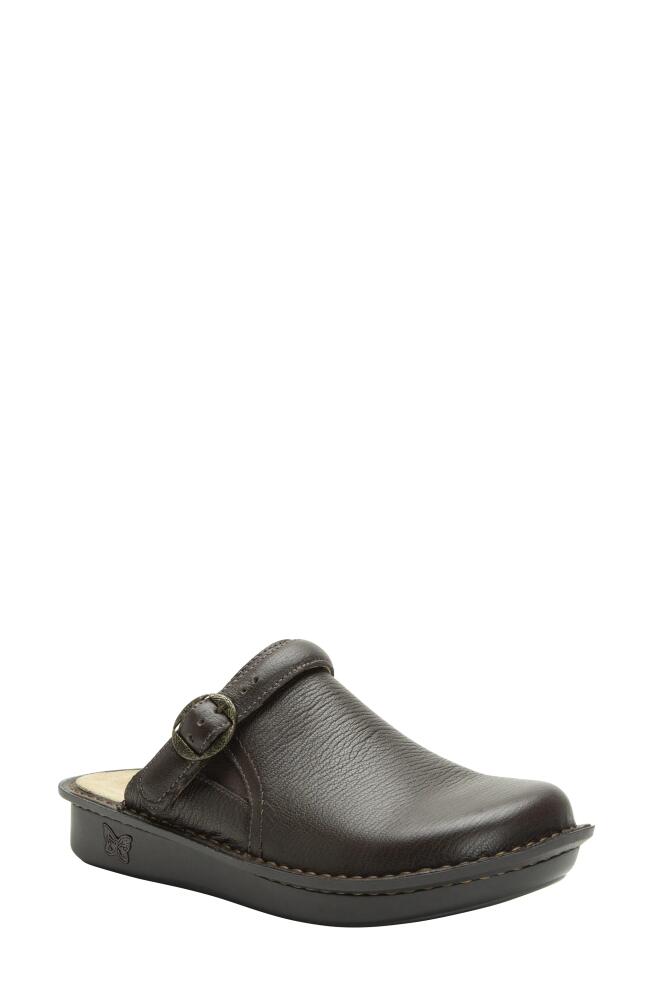 Alegria by PG Lite Bryn Swivel Strap Clog in Espresso Cover