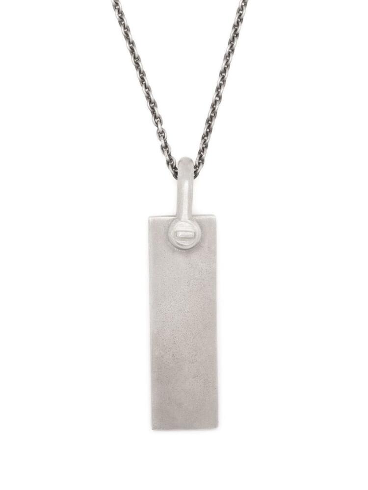 Parts of Four Plate pendant necklace - Silver Cover