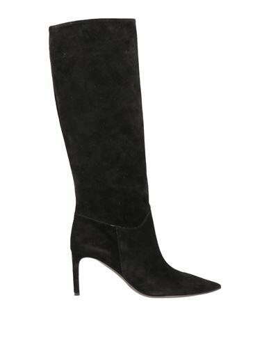 Del Carlo Woman Boot Black Leather Cover