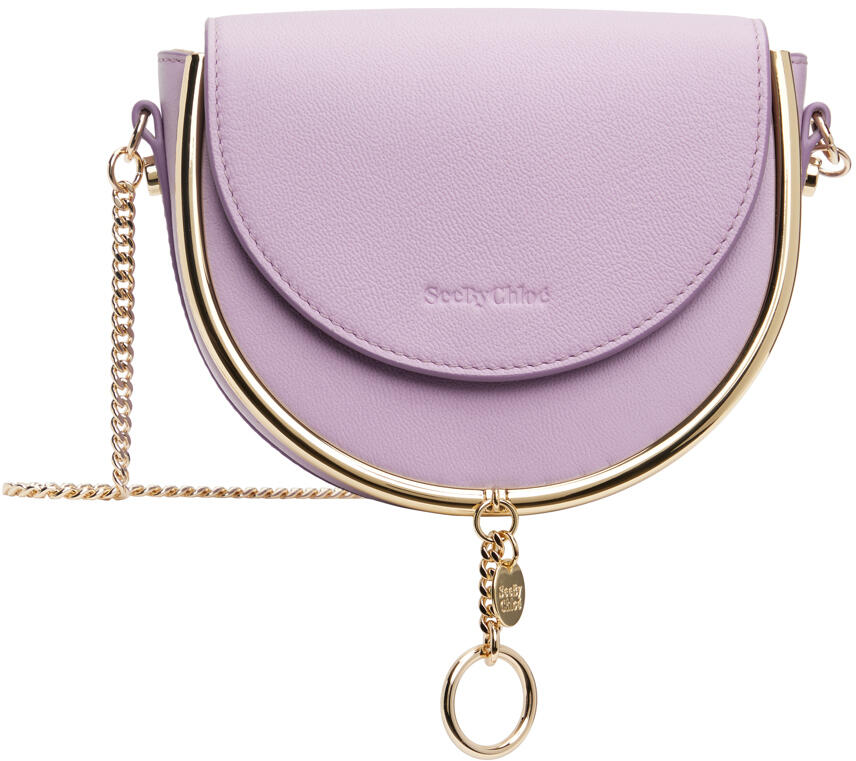 See by Chloé Purple Mara Evening Bag Cover