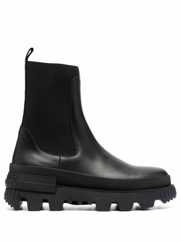 Moncler Neue leather Chelsea boots - Black Cover