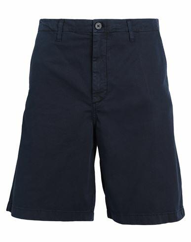 Tommy Hilfiger Man Shorts & Bermuda Shorts Navy blue Cotton, Elastane Cover