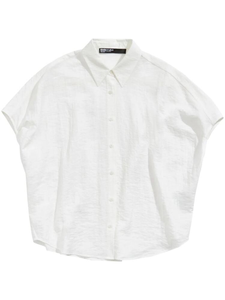 Bimba y Lola cape-design shirt - White Cover