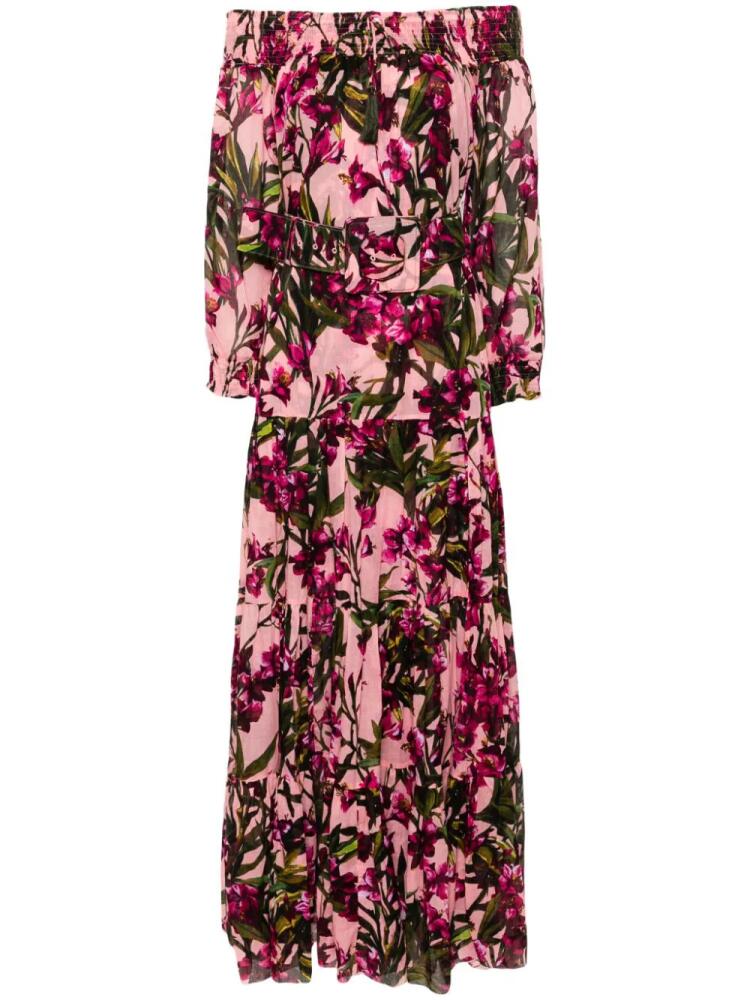 Samantha Sung Eden maxi dress - Pink Cover