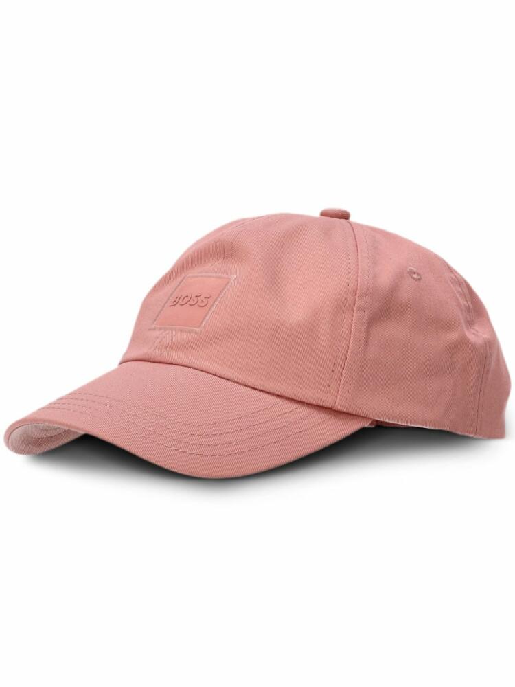 BOSS logo-lettering baseball cap - Pink Cover