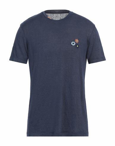 Altea Man T-shirt Blue Cotton, Elastane Cover