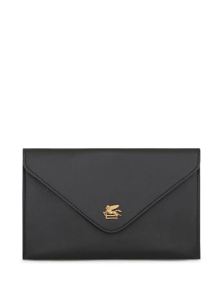 ETRO leather envelope purse - Black Cover