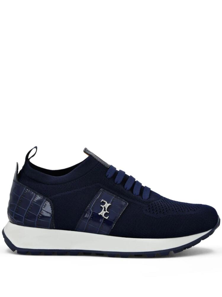 Billionaire panelled mesh sneakers - Blue Cover