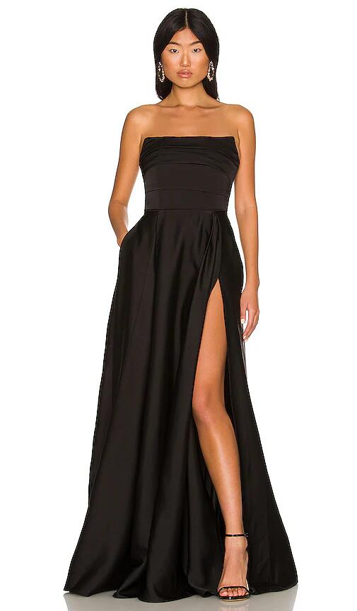 SAU LEE x REVOLVE Heidi Gown in Black Cover