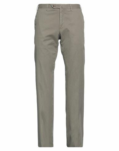 Pt Torino Man Pants Khaki Cotton, Elastane Cover