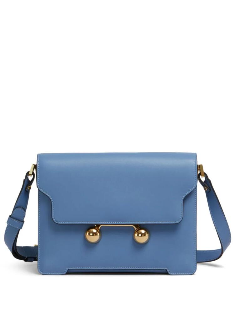 Marni medium Trunkaroo crossbody bag - Blue Cover