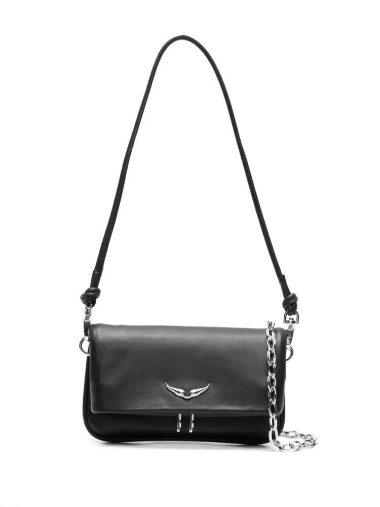 Zadig&Voltaire Rock Nano leather crossbody bag - Black Cover