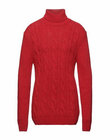 Stilosophy Man Turtleneck Red Acrylic, Wool, Viscose, Alpaca wool Cover