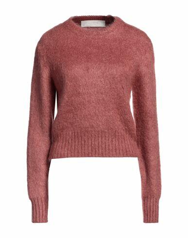 Golden Goose Woman Sweater Brick red Mohair wool, Polyamide, Wool Cover