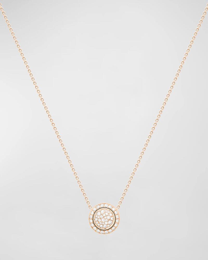 PIAGET Possession 18K Rose Gold Diamond Pendant Necklace Cover