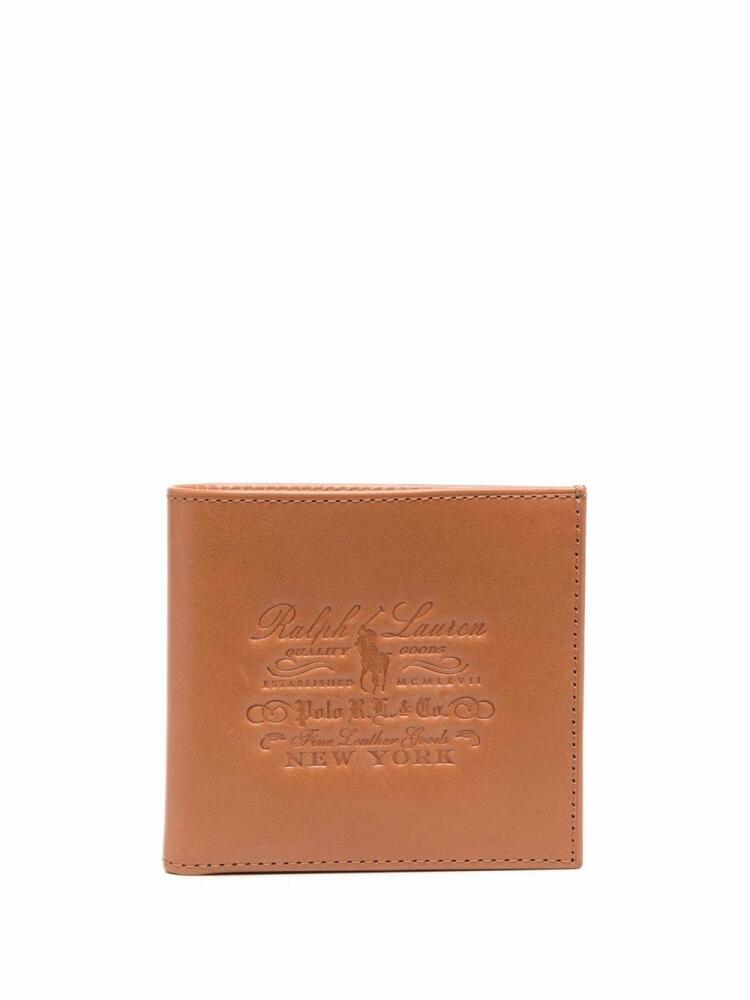 Polo Ralph Lauren Heritage leather bi-fold wallet - Brown Cover