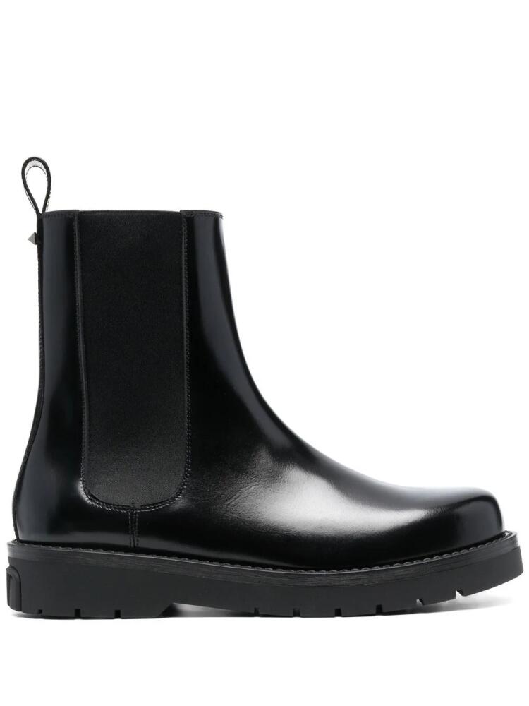 Valentino Garavani leather Chelsea boots - Black Cover