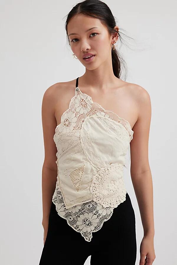 Kimchi Blue Veronica Heirloom Tie-Back Cami in Ivory Cover