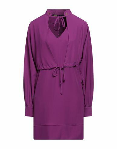 Babylon Woman Mini dress Mauve Polyester, Elastane Cover