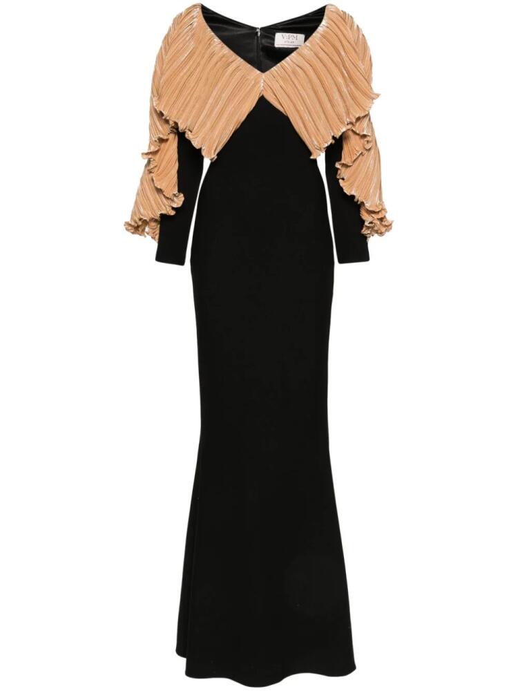 V:PM ATELIER Masha maxi dress - Black Cover