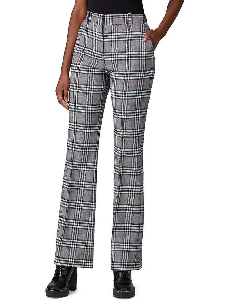 See by Chloé Women's Plaid Flare Pants - Grey Cover