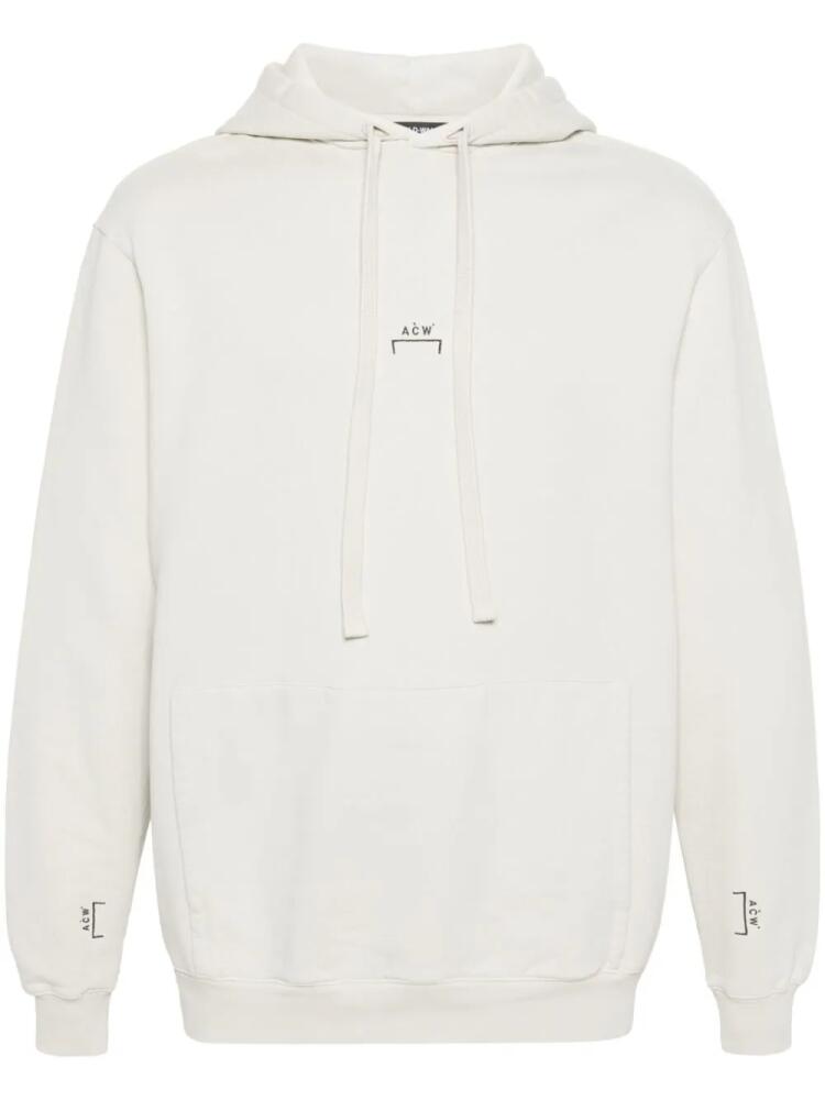 A-COLD-WALL* Essential cotton hoodie - Neutrals Cover