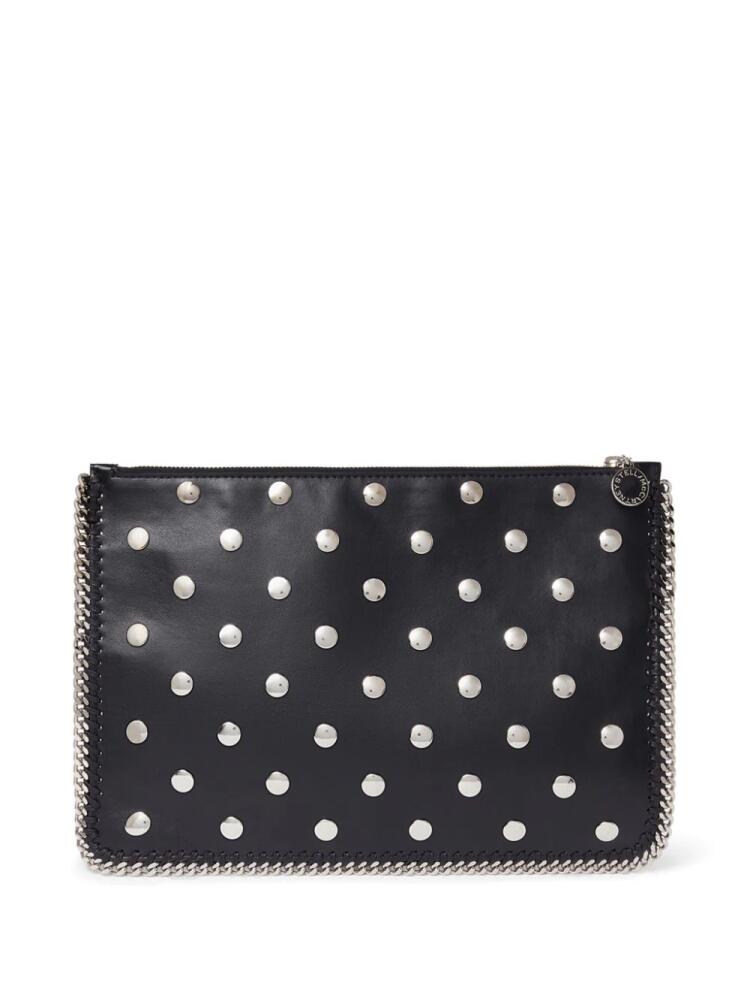 Stella McCartney stud-embellished clutch bag - Black Cover