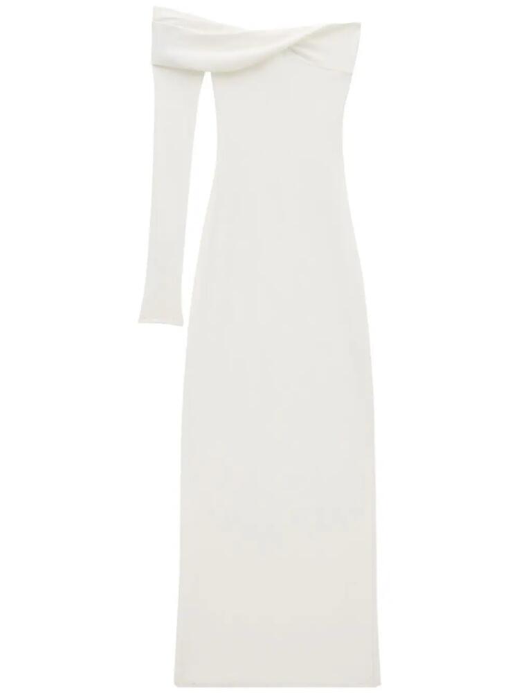 Courrèges stretch-jersey crepe dress - White Cover