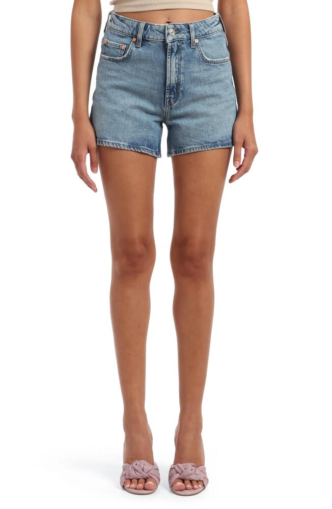 Mavi Jeans Vella Denim Shorts in Mid Recycled Blue Cover