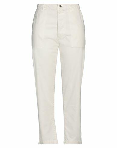 Front Street 8 Woman Pants White Cotton Cover