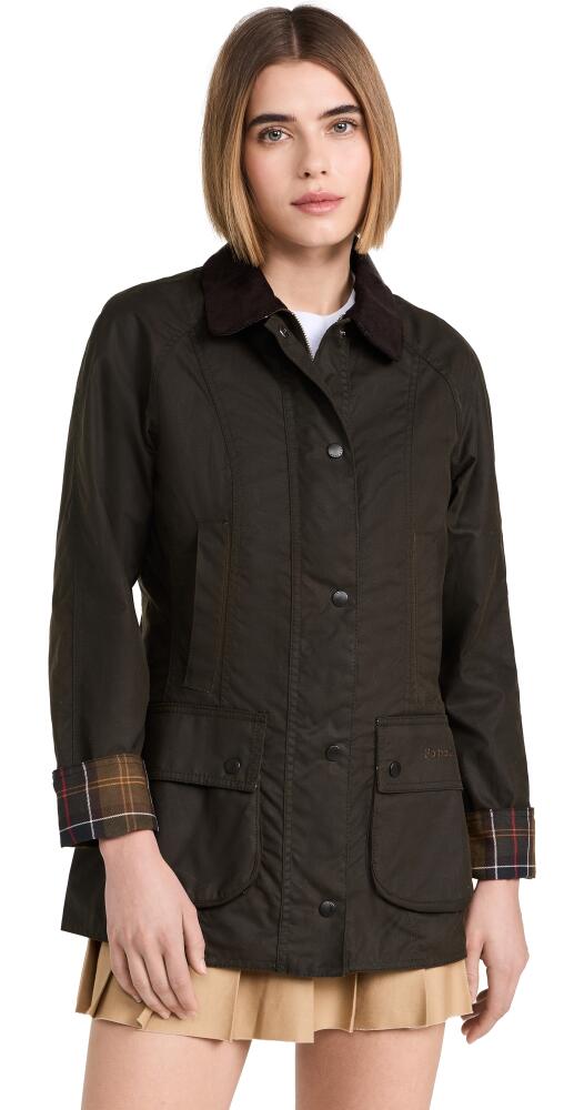 Barbour Barbour Classic Beadnell Wax Jacket Olive Cover