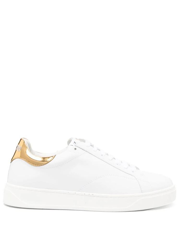 Lanvin DBB0 leather sneakers - White Cover