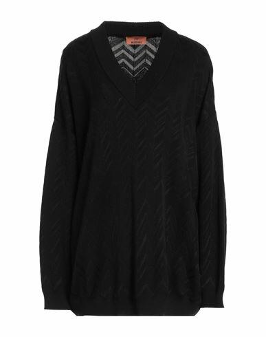 Missoni Woman Sweater Black Wool, Viscose Cover