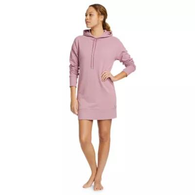 Eddie Bauer Women's Cozy Camp Long-Sleeve Hoodie Dress Cover