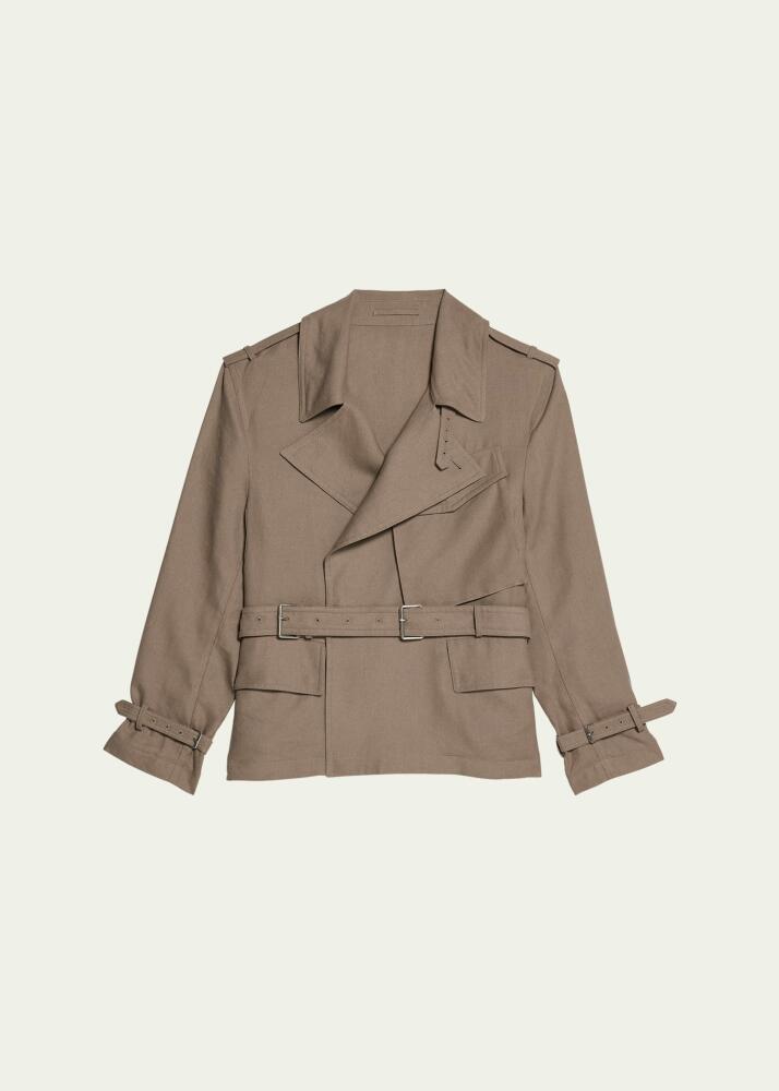 Helmut Lang Belted Rider Trench Coat Cover