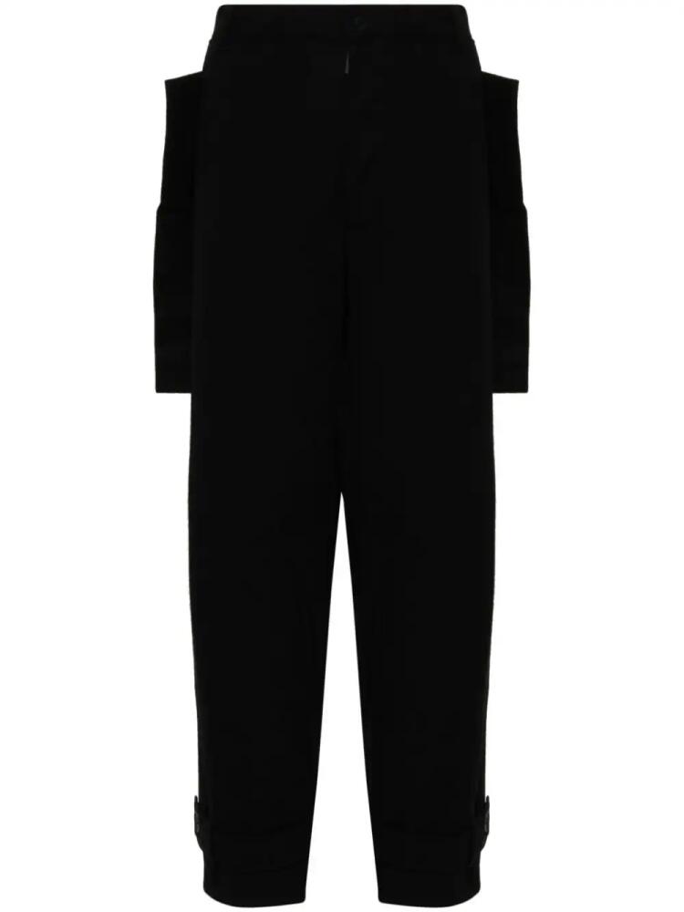 Yohji Yamamoto drop crotch trousers - Black Cover