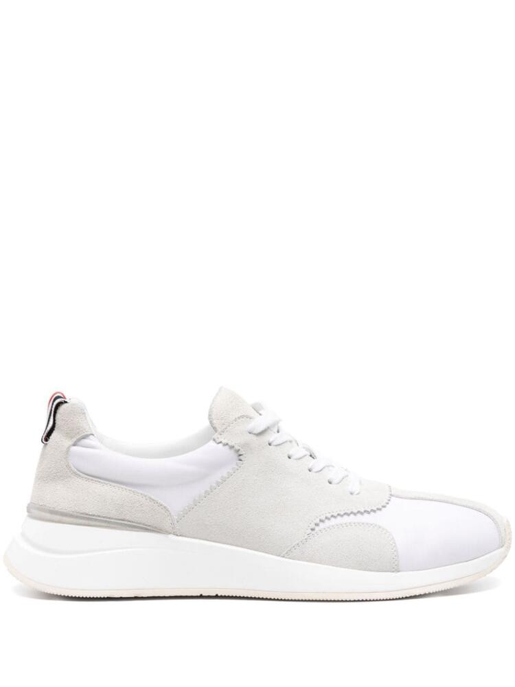 Thom Browne Sprinter panelled sneakers - White Cover