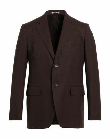 Auralee Man Blazer Cocoa Wool, Linen, Cupro Cover