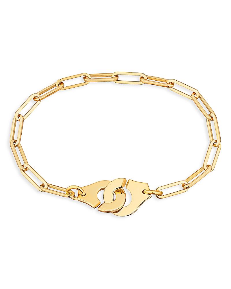 dinh van 18K Yellow Gold Menottes Chain Bracelet Cover