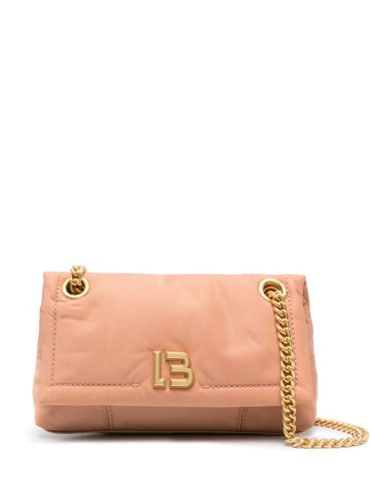 Bimba y Lola small logo-lettering shoulder bag - Pink Cover