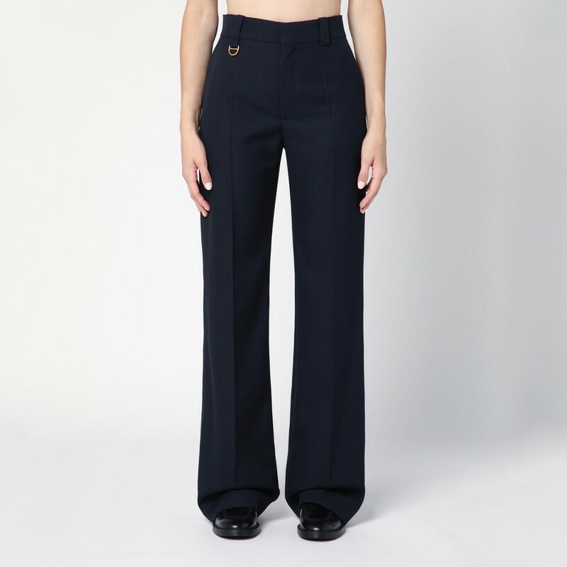 Chloé Blue wool trousers Cover