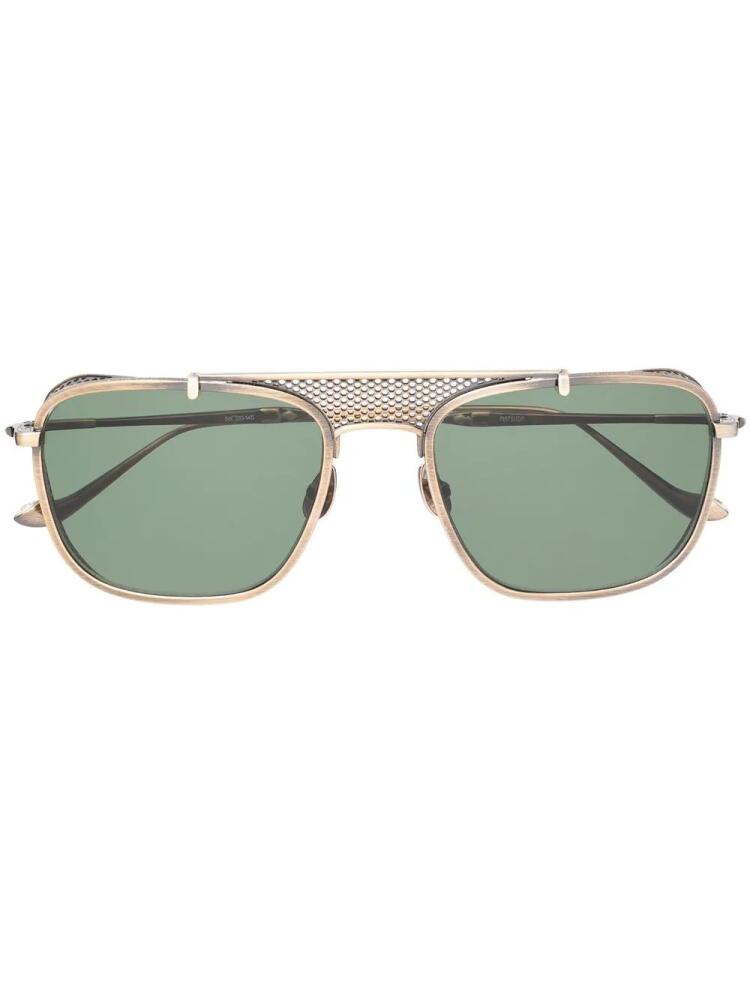 Matsuda square-frame sunglasses - Gold Cover