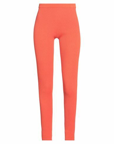 Dsquared2 Woman Leggings Orange Viscose, Polyester Cover