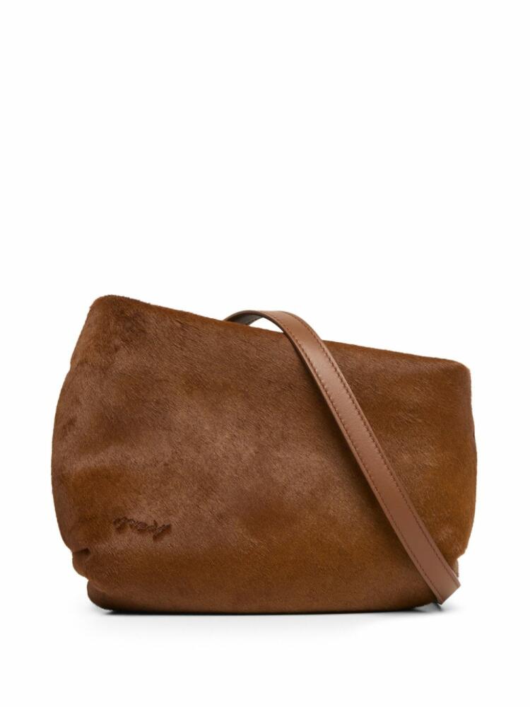 Marsèll Fantasmino leather crossbody bag - Brown Cover