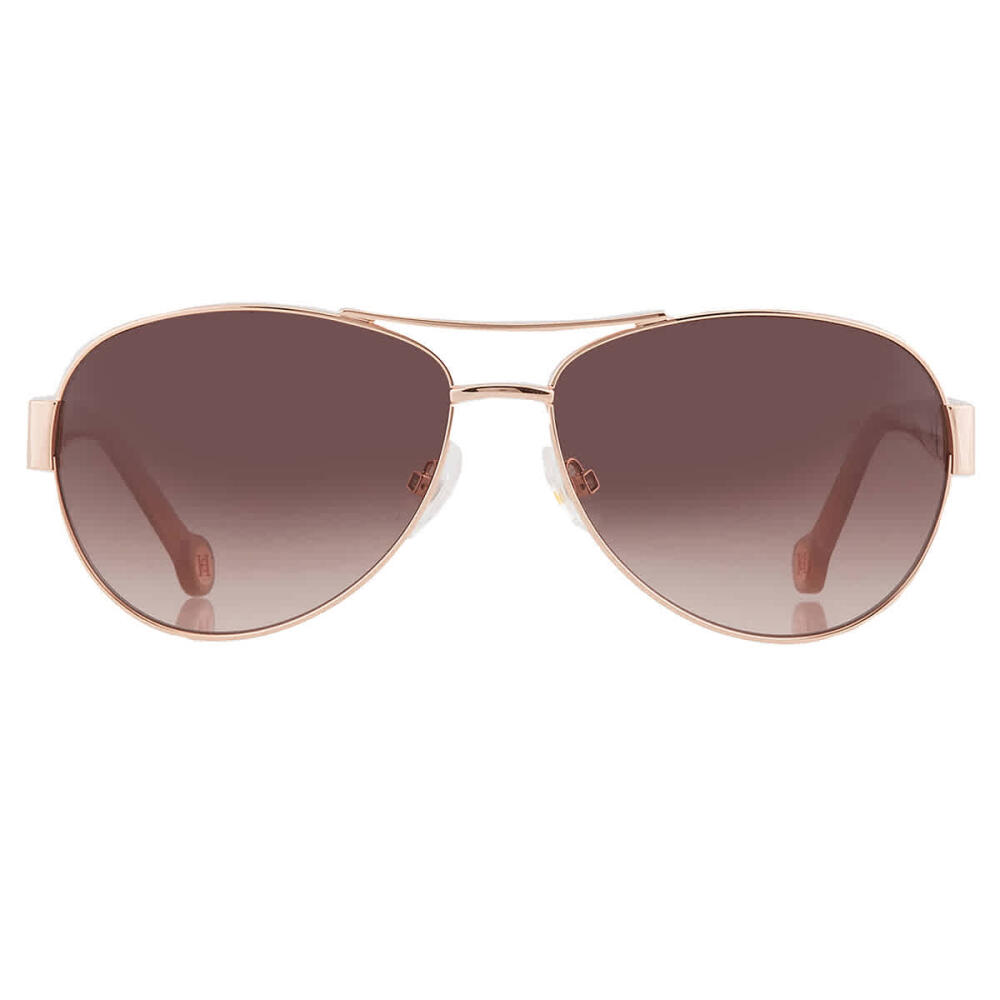 Carolina Herrera Brown Gradient Navigator Ladies Sunglasses Cover