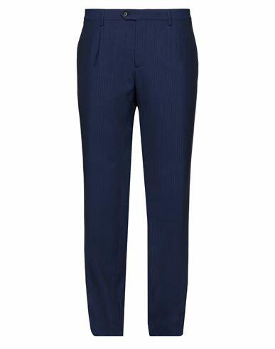 Ermanno Scervino Man Pants Blue Virgin Wool Cover