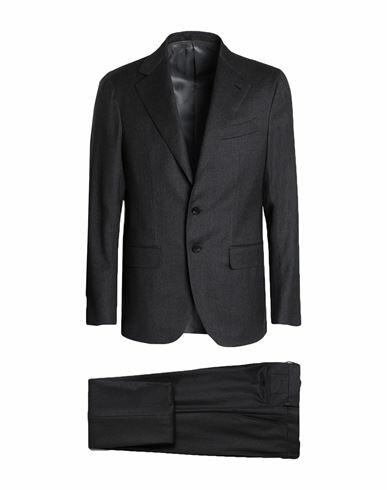 Caruso Man Suit Grey Wool, Cashmere Cover