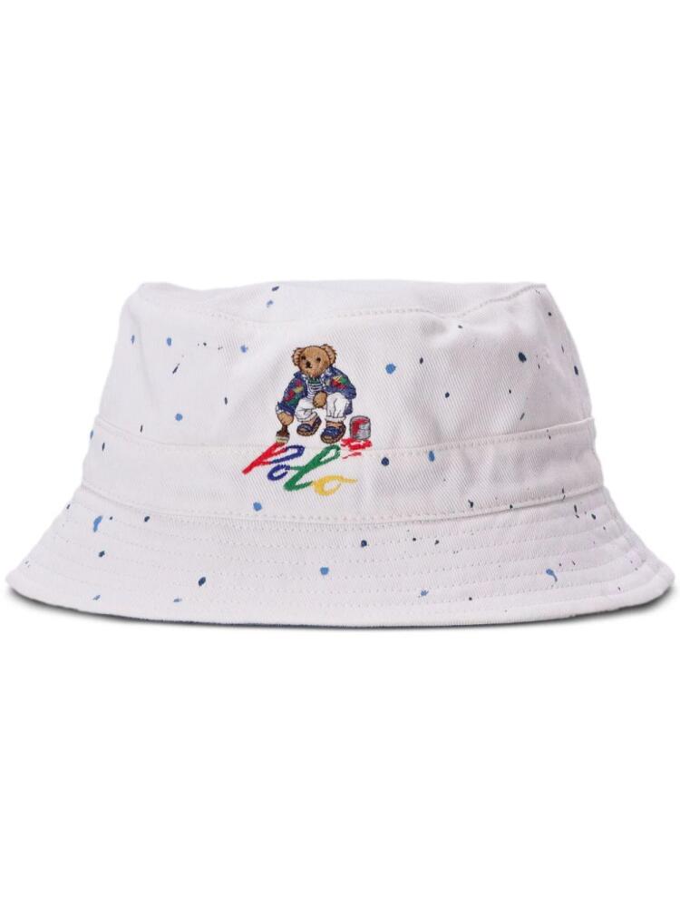 Polo Ralph Lauren Loft Polo Bear bucket hat - White Cover