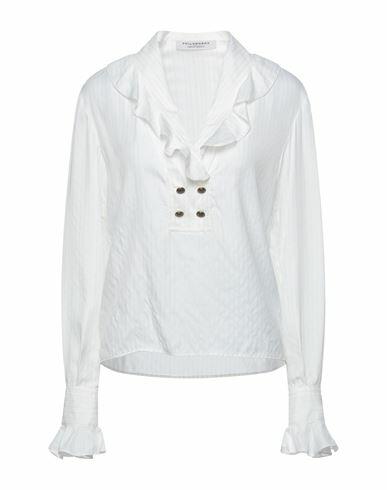 Philosophy Di Lorenzo Serafini Woman Top White Viscose, Silk, Polyester Cover